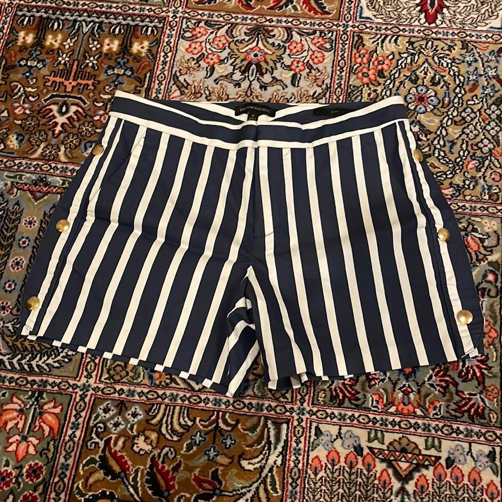 Striped shorts from banana republic